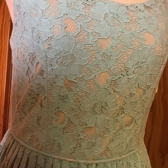 Jodi Kristopher NWT Mint green lace sun dress - Picture 7 of 11